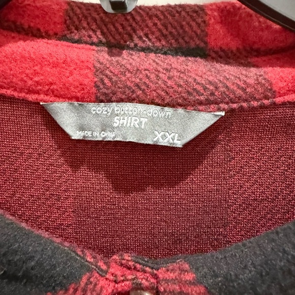 MAKE AN OFFER!
Red and Black Plaid Button-Up Shirt - Picture 3 of 3